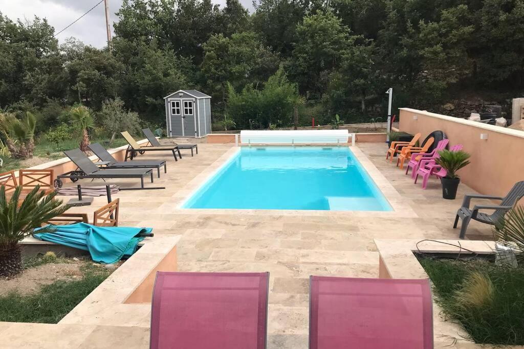 Logement Attenant A Une Villa T2 Avec Terrasse . Besse-sur-Issole Eksteriør bilde