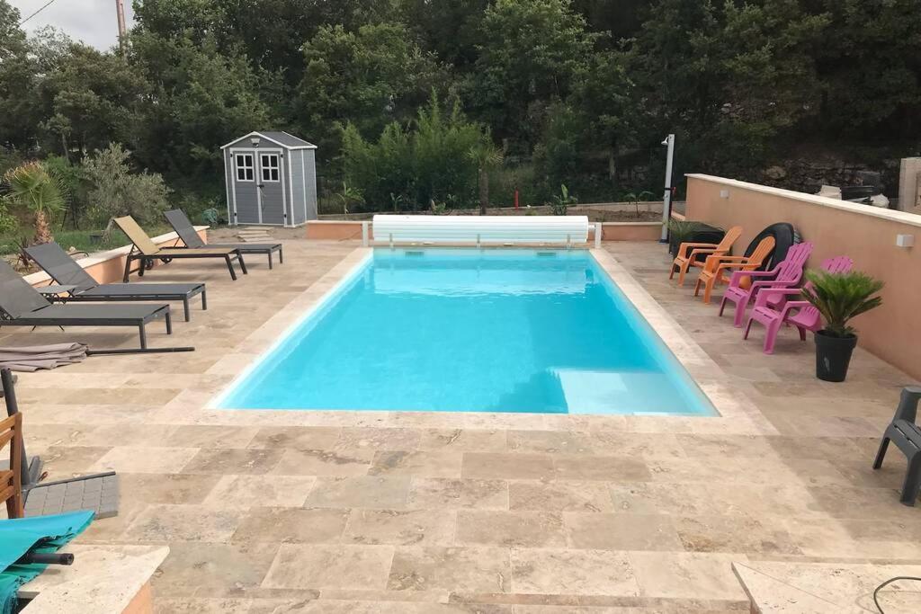 Logement Attenant A Une Villa T2 Avec Terrasse . Besse-sur-Issole Eksteriør bilde